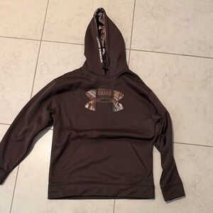 NWT Under Armour National Guard Camo Hoodie Brown Men’s Medium